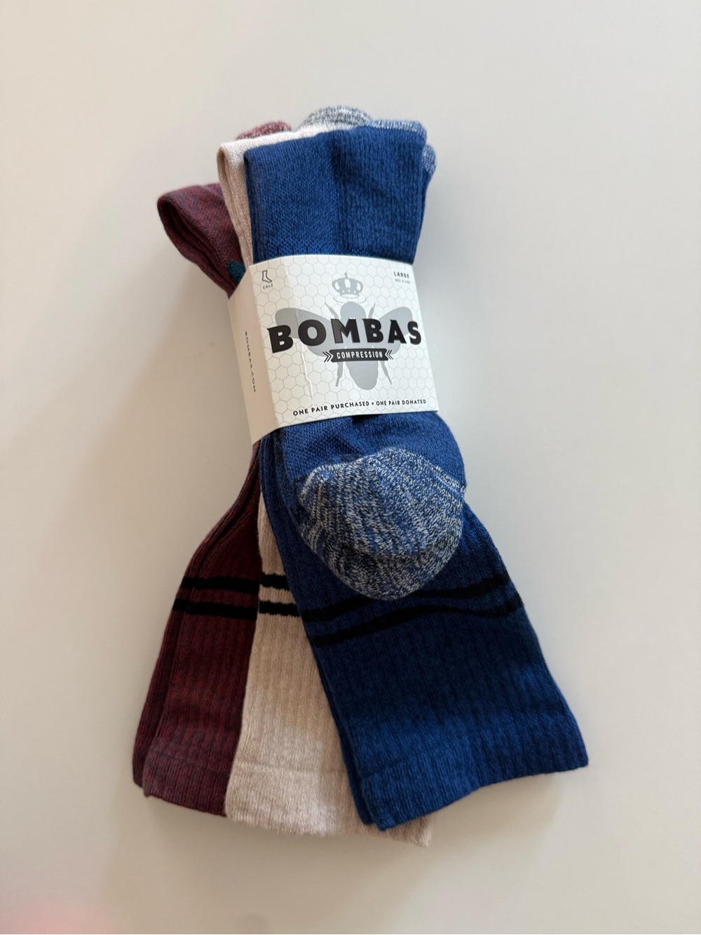 Bombas High Knee Compression socks Socks 3-Pack